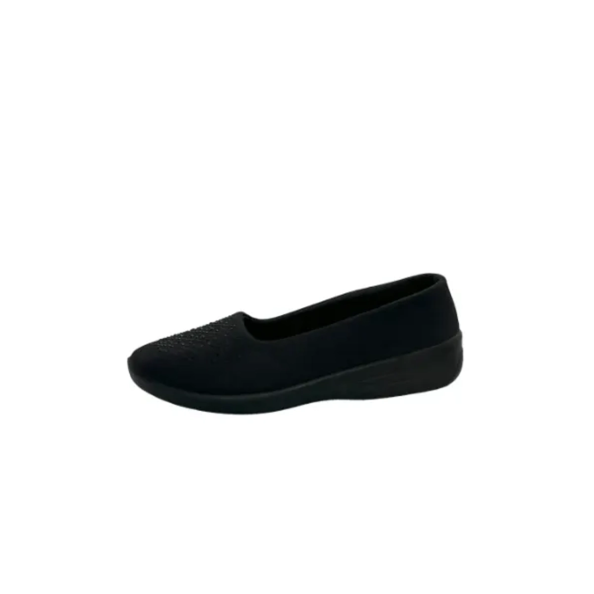 کفش پارچه ای نگین دار کفش پارچه ای نگین دار