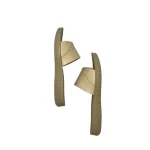 دمپای چرمی زنانه کرم