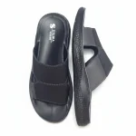 دمپایی مردانه شیما مشکی VEGAN