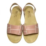 صندل زنانه تابستانی صورتی