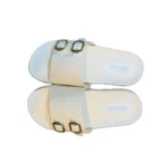 دمپایی زنانه مدل شایکا سفید